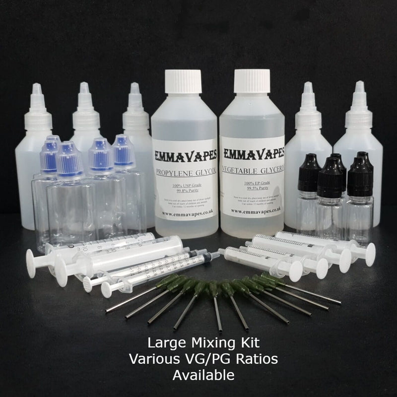 EV Goscote Mixing Kits 250ml / 20%VG / 80%PG - Base Mix XL DIY Mixing Kit
